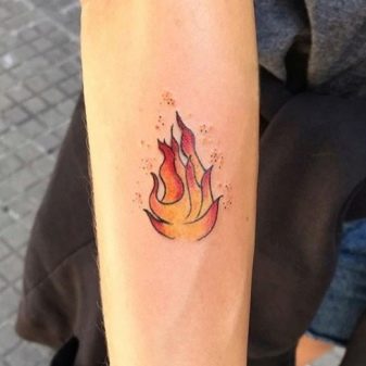 Ý nghĩa hình xăm ngọn lửa Flame ý tưởng và thiết kế