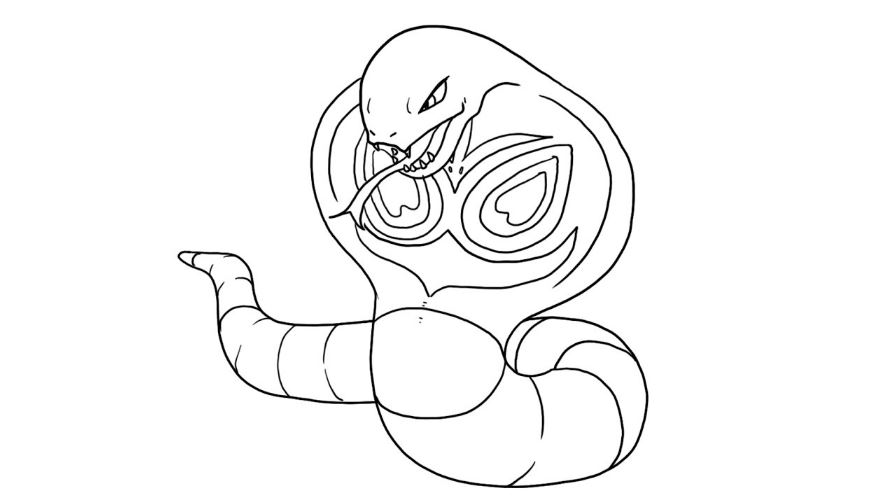 Hướng dẫn vẽ con Rắn dễ thương  Dạy vẽ tranh tô màu con rắn  YouTube
